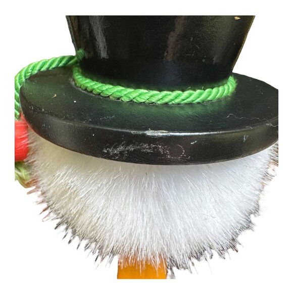 Vtg Christian Ulbricht Seiffener Nutcracker Chimney Sweeper w/Ladder Erzgebirge - Picture 6 of 7